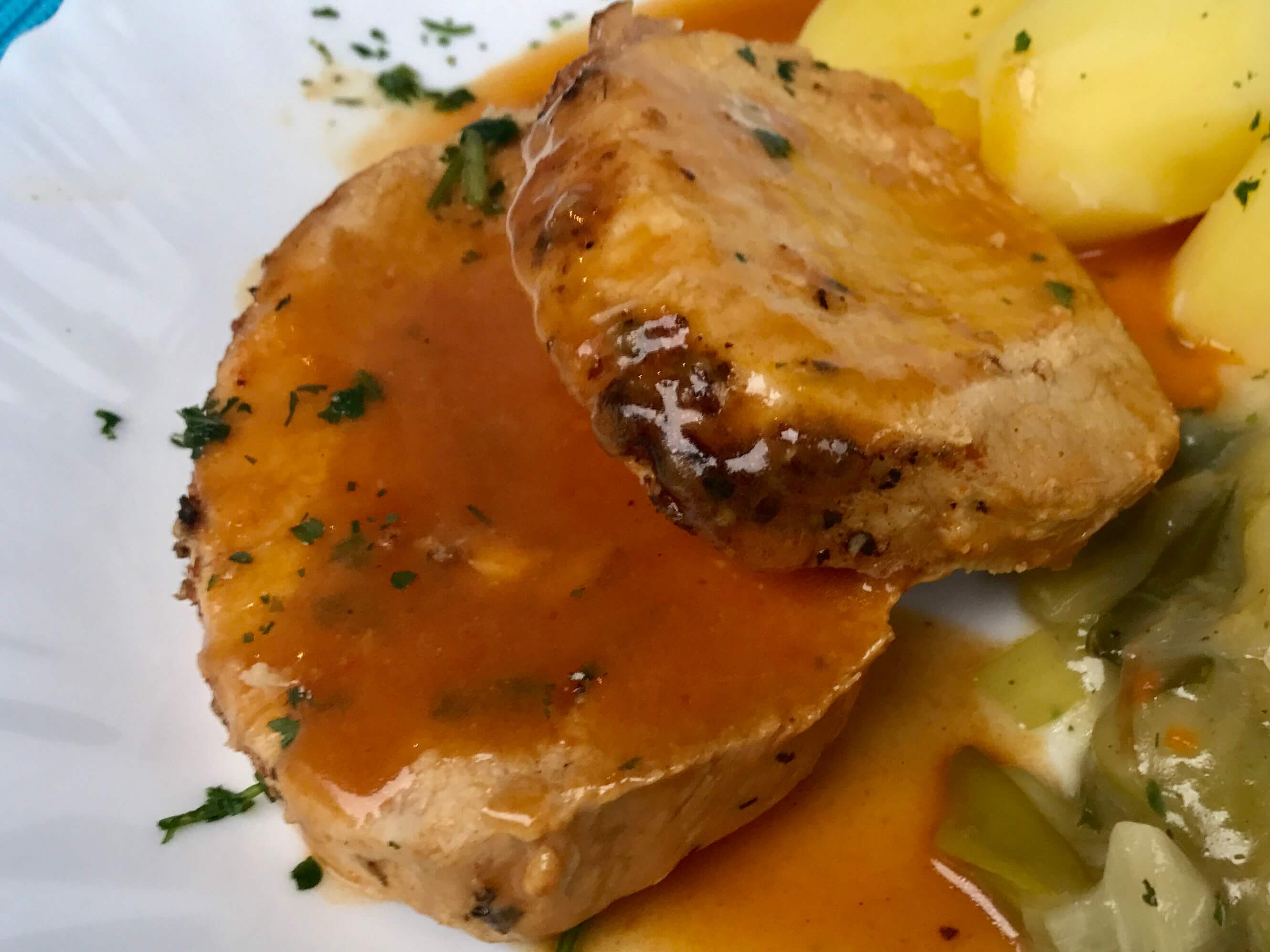 Zutaten Rezept Idee BBQ Lachsbraten