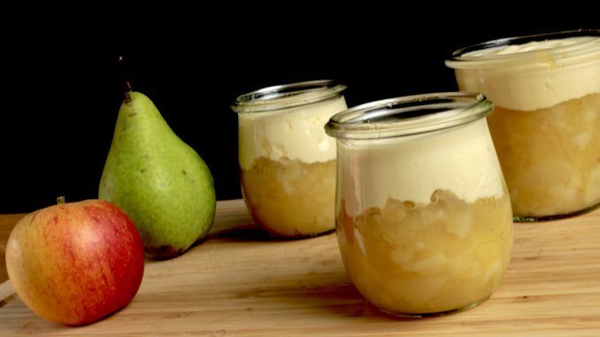 Einfaches Birnen Apfelmus Rezept