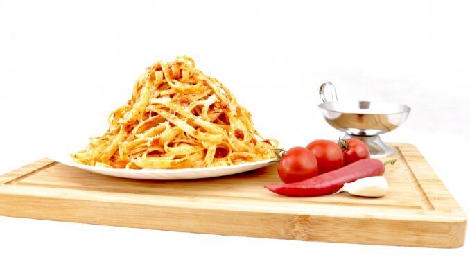 Tagliatelle all Arrabiata