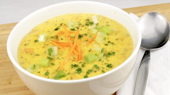 Vegetarische Kartoffelsuppe nach Omas Rezept