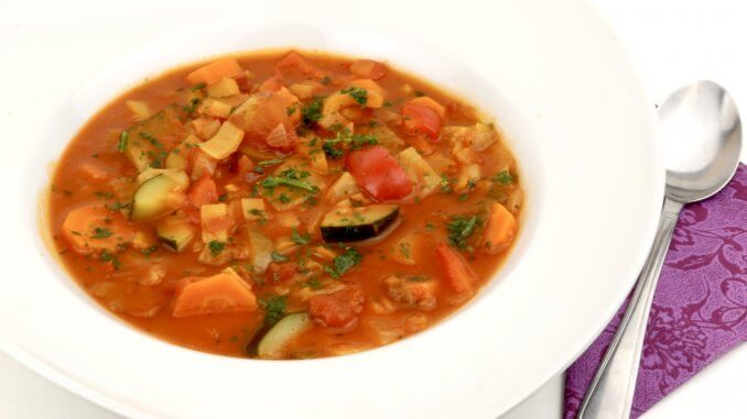 Mediterraner Gemüse Eintopf