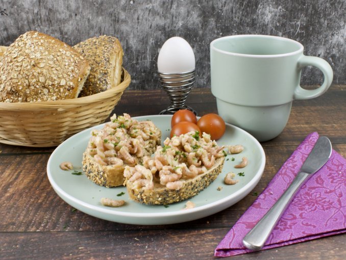 Einfacher Krabbensalat