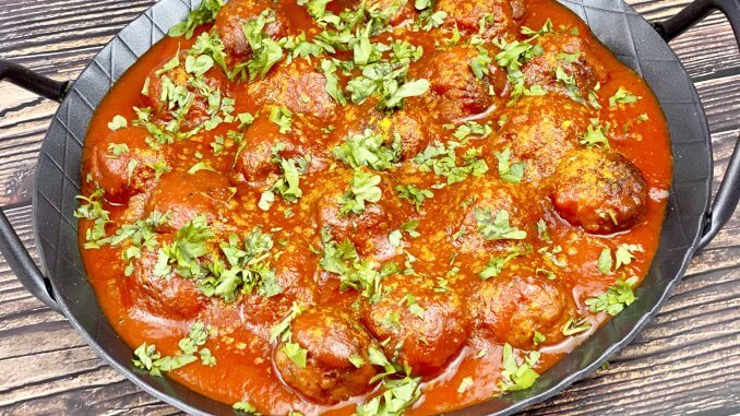 Mini Curry Frikadellen