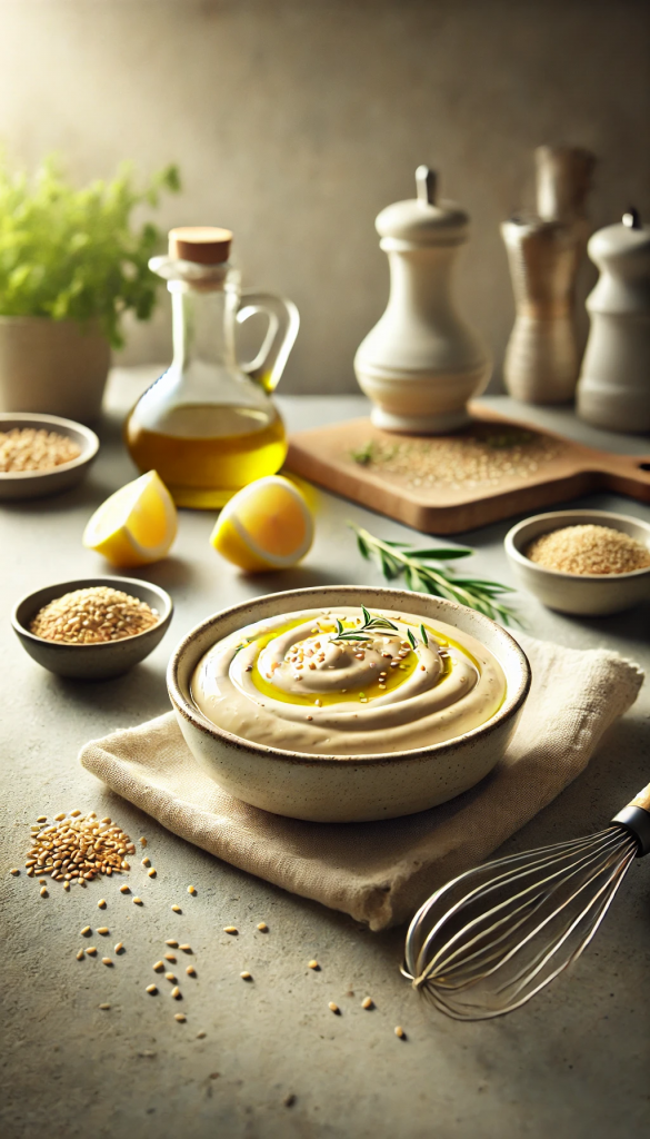 Würziges Tahini Salat-Dressing-Rezepte