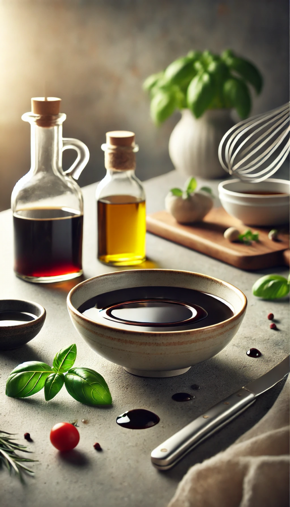 Italienisches Balsamico Salat-Dressing